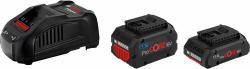 Bosch 1600A0214A Werkzeug-Akku 18 V 8.0 Ah Battery & charger set (Bosch ProCORE18V 4.0Ah + ProCORE18V 5.)