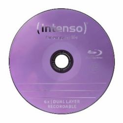 Intenso 5001115 blank Blu-Ray disc BD-R 25 GB 50 pc[s] (Intenso 5001115 blank Blu-ray disk BD-)