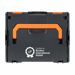 Brother ZPTOUCHLBOXXKOMPL equipment case Hard shell case Black, Orange (ZPTOUCHLBOXXKOMPL - BROTHER L-BOXX 136 SYSTEMKOFFER)