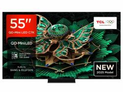 TCL 55C7K-UK TV 139.7 cm [55"] 4K Ultra HD Smart TV Wi-Fi Black 3000 cd/m² (TCL C7K 55 QD-MINI LED 4K HDR SMART)