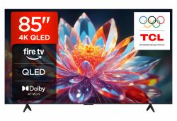 TCL T6C -UK 85 inch QLED 4K HDR 10+ Dolby Vision & Atmos Smart Fire TV (TCL T6C 85 QLED 4K HDR SMART FIRE TV)