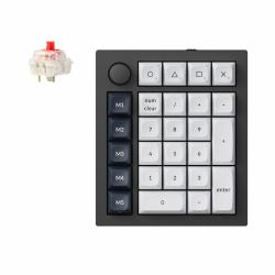 Keychron Q0 Max numeric keypad Universal Bluetooth/USB/RF Wireless Black (Q0M-M3 WLESS BACKLIT BROWN SWITCH BK)