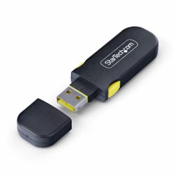 StarTech.com USB-A Port Blocker Key with 4x Locking USB-A Dust Cover Plugs, Snap-In Reusable Port Protectors for Laptops & Computers (USB-A PORT BLOCKER KEY - 4X LATCHING USB-A DUST COVER PLU)