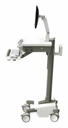 Ergotron M031-0101-100000-1-0 All-in-One PC/workstation mount/stand 19.5 kg White, Grey 61 cm [24"] (MOSAIC FLEX ARM - .)