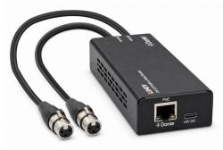 Lindy 70618 audio converter Black (2 CHANNEL XLR AUDIO DANTE ENCOD - NETWORK AUDIO INTEGRATION)