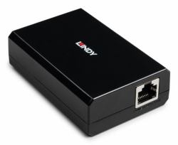 Lindy 73474 network splitter Power over Ethernet [PoE] Black (POE TO TYPE C SPLITTER CONVERT - TYPE C AND GIGAB ETHERNET OUTPUT)