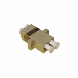 Cablenet LC Duplex MM Coupler Beige (CNL LC DX MM Cplr Bge)