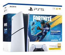 Sony PlayStation 5 - Fortnite Flowering Chaos Bundle 1 TB Wi-Fi Black, White (Sony PlayStation 5 Digital Slim Fortni)