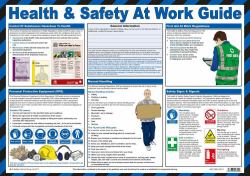 Health and Safety at Work Guidance Poster A2 Laminated