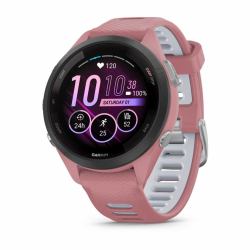 Garmin Forerunner 265S 2.79 cm [1.1"] AMOLED 42 mm Digital 360 x 360 pixels Touchscreen Black, Pink Wi-Fi GPS [satellite] (Garmin Forerunner 265S Smartwatch light pink)