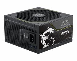 MSI MAG A1000PLS PCIE5 power supply unit 1000 W 24-pin ATX ATX Black (MSI 1000W PLATINUM FM MAG A1000PLS PCIE5)