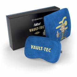 noblechairs Fallout Vault-Tec Pillow set Blue 2 pc[s] (noblechairs Memory Foam Pillow Set Fallout Vault-Tec Edition)