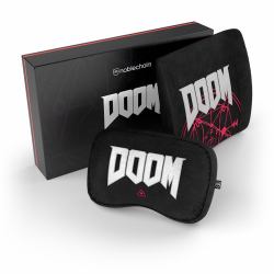 noblechairs DOOM Edition Pillow set Black 2 pc[s] (noblechairs Memory Foam Pillow Set Doom Edition)