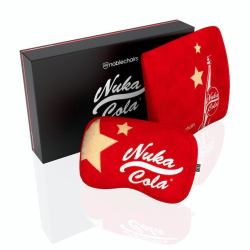 noblechairs Fallout Nuka-Cola Neck pillow/Lumbar pillow Red 2 pc[s] (noblechairs Memory Foam Pillow Set - Fallout Nuka-Cola Special Edition)