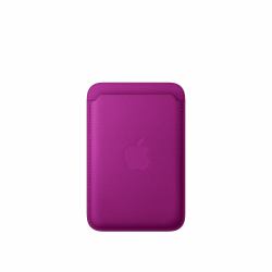 Apple iPhone FineWoven Wallet with MagSafe - Magenta (IPHONE FINEWOVEN WALLET MAGENTA)
