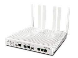 DrayTek Vigor 2867be-5G Multi-Gigabit Multi-WAN VDSL & FTTP Firewall VPN Router with BE7200 Wireless and integrated 5G/4G Modem (DRAYTEK V2867BE-5G-K DSL & FTTP FIREWALL)