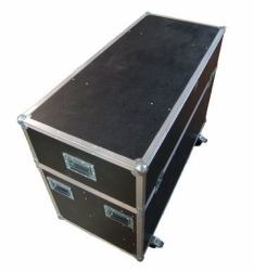 Unicol FC4250T equipment case Flight case Black (UNIVERSAL FLIGHTCASE - UP TO 55IN)