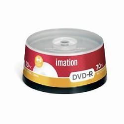 Imation 73000019619 blank DVD 4.7 GB DVD-R 30 pc[s] (Imation DVD-R IJ PRINT 16X 30PK SPINDLE 4.7GB 15-LANG [1Year warranty])