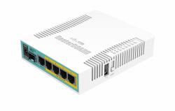 Mikrotik hEX PoE wired router White (MikroTik hEX PoE 5 Port Router - RB960PGS [RouterOS L4])