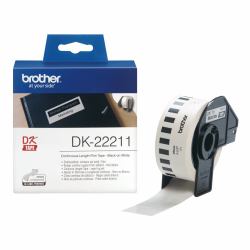 Brother White Continuous Film Tape (CINTA CONTINUA BLANCA ANCHO - 29MM LONGITUD 15.24M)