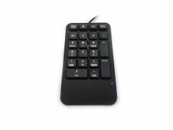 Accuratus 100 numeric keypad Universal USB Black (Accuratus Numeric 17 Key USB connected Keypad [Black] - Supplied by Hypertec [1Year warranty])