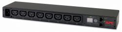 APC AP7821B power distribution unit [PDU] 8 AC outlet[s] 0U/1U Black (RACK PDU METERED 1U - 16A 208/230V [8] C13)