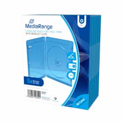 MediaRange BOX38 optical disc case Blu-ray case 1 discs Blue (MediaRange Retail-Pack BluRay Cases Si)