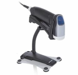 Opticon OPR3201 Handheld bar code reader 1D Laser Black (OPR-3201Z,High speed 1D Laser - scanner,100 - scan/s,Manual/Auto-trigger/Stand detect,USB,Stand inc, Black Black incl.: - Warranty: 24M)