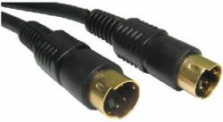 Cables Direct 2VV-15 S-video cable 15 m Black (CDL 15m S-Video Cable)