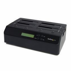 StarTech.com 4 Bay USB 3.0 eSATA to SATA Standalone 1:3 HDD Hard Drive Duplicator Dock (4 BAY USB 3.0 ESATA TO SATA 1:3 - HARD DRIVE DUPLICATOR DOCK)