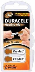 Duracell DA312 household battery Single-use battery Zinc-Air (Duracell 1.4V Hearing Aid Cell [6 Pack])