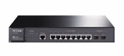 TP-Link JetStream 8-Port Gigabit L2 Managed Network Switch with 2 SFP Slots (TP-Link JetStream TL-SG3210 8-Port Metal Gigabit L2+ Managed Switch with 2 SFP Slots)