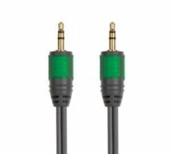 Peerless Alpha 3.5/3.5mm, 2m audio cable Green, Grey, Silver (PEERALJJ02 - 2m stereo portable audio cable 3.5mm plug to 3.5mm plug)
