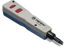 Trendnet TC-PDT Punch Down Tool with 110 and Krone Blade network analyser Blue, White (PUNCH DOWN TOOL - WITH 110 AND KRONE BLADE)
