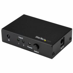 StarTech.com 2-Port HDMI Switch - 4K 60Hz (2X1 HDMI VIDEO SWITCH - 4K60 - 2-PORT HDMI SWITCHER - 4K 60 HZ)