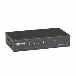 Black Box VSP-HDMI1X4-4K cable splitter/combiner (Blackbox 1X4 HDMI SPLITTER; 4K [1Year warranty])