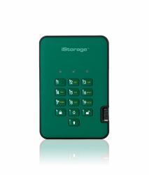 iStorage diskAshur² SSD 512GB Green | Secure Portable Solid State Drive |AES-XTS 256-bit Hardware Encryption | PIN protected | OS & Platform Independent | TAA Compliant |Brute force hack defence |...