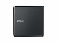 Lite-On ES1 optical disc drive DVD±RW Black (Liteon Ultra-slim external Portable DVD Writer Black)