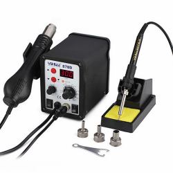 CoreParts MOBX-TOOLS-020 electronic device repair tool (Hot Air Gun with Soldering - Iron Soldering iron Set and - heatgun For Tablet, Mobile, Computer - Warranty: 12M)