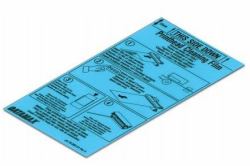 Datamax O'Neil DPO70-2087-01 printer cleaning (CLEANING FILM-4IN [3PK] - .)