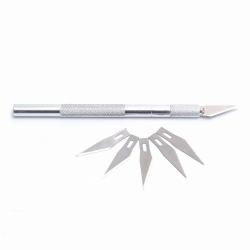 CoreParts MOBX-TOOLS-025 electronic device repair tool (Scalpel / knife for cutting. - 1*handle, 1*built-in no.11 - blade, 10*blades for cutting, Package including: 1*handle, 1*built-in no.11 - War...