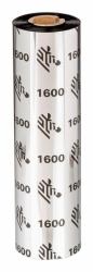 Zebra 1600 Wax thermal ribbon 450 m Black (WAX RIBBON 83MMX450M 1600 - ECONOMY WAX 25MM CORE BOX-18)