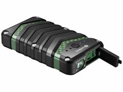 Sandberg Survivor Powerbank 20000 (Survivor Powerbank 20000 - Survivor Powerbank 20100, - Black,Green, Universal, IP67, Lithium-Ion [Li-Ion], 20100 mAh, USB - Warranty: 60M)