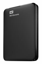 Western Digital Elements Portable external hard drive 4 TB 2.5" USB 3.2 Gen 1 [3.1 Gen 1] Black (WESTERN DIGITAL WD ELEMENTS PORTABLE 4TB - USB 3.0)