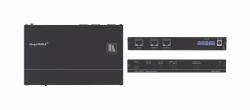 Kramer Electronics VM-2DT video line amplifier Black (VM-2DT - 4K 60Hz 1: 2 HDBaseT Disti Amplifier)