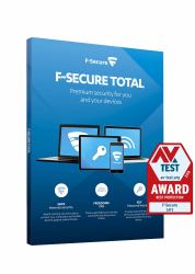 F-SECURE Total Security and Privacy Antivirus security Multilingual 2 year[s] (F-SECURE Total Security - 5 Devices, 2 Year - ESD-Download)