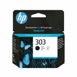 HP 303 Black Original Ink Cartridge (Tinte HP 303 / T6N02AE Black)