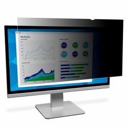 3M Privacy Filter for 28in Monitor, 16:10, PF280W1B (Privacy Filter 28" 16:10 - AntiGlare, Frameless, Black - Screen Attachment: Attachment Strips and Slide Mount Tabs - Warranty: 1Y)