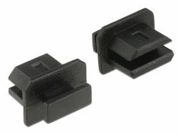 DeLOCK 64026 socket safety cover mini Displayport Black 10 pc[s] (Delock Dust Cover for mini Displayport)