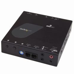 StarTech.com 4K HDMI over IP Receiver for ST12MHDLAN4K, IP Extender with Video Control App, Support for AVoIP Video Wall - TAA (RECEIVER FOR ST12MHDLAN4K - - UHD 4K HDMI OVER IP RECEIVER)